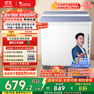 小天鵝（LittleSwan）雙桶雙缸洗衣機半自動 12公斤大容量 強力去污 洗大件 節(jié)能 TP12S156 家電國家補貼20% 一級能效