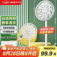 奧克斯(AUX)電風(fēng)扇/遙控落地扇/交流定頻家用循環(huán)空氣/節能柔風(fēng)臺式立式兩用/桌面風(fēng)扇/FS1613RC-1(20葉)