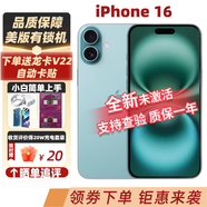 【美版有鎖未激活】Apple蘋果iPhone 16系列16plus海外版 手機 iPhone 16 綠色 128GB 全新未激活