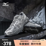 美津濃（MIZUNO）男女跑步運動(dòng)鞋 緩震透氣 網(wǎng)面拼接 反光標識 RACER S