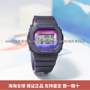 卡西歐手表女BABYG數顯小方塊高中生防水腕表BLX565560BGD560圖 BGD-560WL-2深邃藍