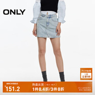 ONLY2025秋季新款復(fù)古洗水修身高腰牛仔裙短裙半身裙女|125137012 J32 210洗水牛仔藍(lán) XL