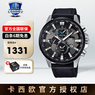 卡西歐（CASIO）手表男士表海神石英表藍天使efb商務(wù)指針表考試專(zhuān)用表圣誕禮物 EFR-303L-1A輕薄3D地球表盤(pán)