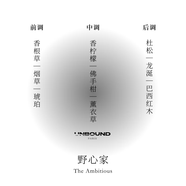 貝玲美UNBOUND FRANCE「野心家」香水木質(zhì)小眾品牌高級(jí)禮盒中性持久淡 香型介紹 辛香木質(zhì)調(diào)50ml