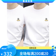 GUSSKATER 庫(kù)羅戈短袖t恤男士2025夏 白色+白色 S(90-105斤) 均碼