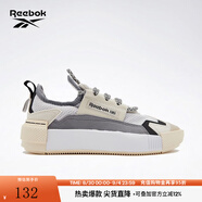 Reebok銳步官方男女SUDECA舒適機能風(fēng)奶油厚底低幫休閑板鞋 FZ2003 白色/灰色 36.5