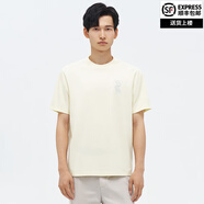 KALTENDIN LIFE【優(yōu)選高支長絨棉】夏季新款男士短袖T恤衫休閑寬松百搭親膚上衣 黃色 Y2 XL 【175/96A】