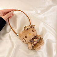 麗田適用寶馬mini車鑰匙套countryman殼cooper扣one迷你專用可愛女 寶馬mini奶茶色硅膠+黑皮豹紋連衣裙kt掛飾