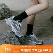 NEW BALANCE 【IU同款】NB9060官方老爹鞋男鞋女鞋厚底增高小象蹄休閑運動鞋 灰藍(lán)色 U9060IB 42(腳長26.5cm)