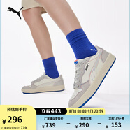 彪馬（PUMA）經(jīng)典復(fù)古透氣百搭休閑板鞋男女同款官方 LX 394210 淺灰-米白色-01 42