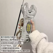 TKHE大疆3收納包可愛創(chuàng)意錘子手拎防摔相機(jī)保護(hù)套防刮仿震配件 C17-大疆收納包無掛繩27*10cm