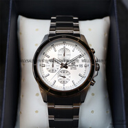 卡西歐（CASIO）手表非機械時尚男商務(wù)防水石英表鋼帶男表EFR-526D-1A/7A EFR-526D-7A 白盤鋼帶