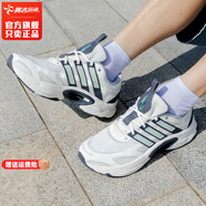 阿迪達斯 （adidas）清風(fēng)鞋跑鞋男鞋 2025秋季新款透氣網(wǎng)面運動(dòng)鞋緩震耐磨休閑跑步鞋 白黑灰/清風(fēng)科技/曬圖返10 41