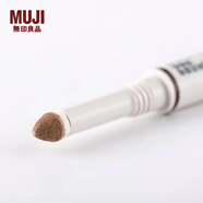 無(wú)印良品（MUJI） 兩用眉筆  上色順滑不結塊 OAA1CC0A 深棕色 眉筆0.28g 眉粉0.32g