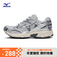美津濃（MIZUNO）男女復(fù)古跑步運(yùn)動(dòng)鞋 舒適緩震 經(jīng)典耐磨 多層次拼接 SPEED 2K