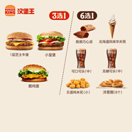 漢堡王 嘗鮮漢堡小食隨心配 兩件套 單次券 到店兌換電子券