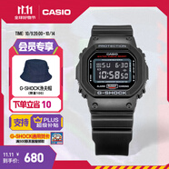 卡西歐（CASIO）G-SHOCK 基礎(chǔ)方塊 DW-5600HR運(yùn)動(dòng)男士手表 小方塊 【禮物】 DW-5600UHR-1PR-200米防水