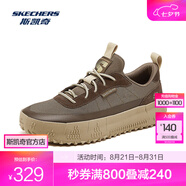 斯凱奇（Skechers）2025春夏男士透氣運(yùn)動(dòng)輕便舒適時(shí)尚運(yùn)動(dòng)休閑鞋210903 210903-DKTP 深灰褐色 40