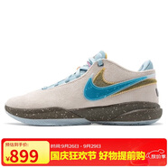 耐克（NIKE）男子 LeBron 20秋款減震耐磨籃球鞋 DV9089-801 灰藍(lán) 39