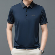 OEMG偉志男裝群豪夏季商務(wù)男裝短袖t恤潮中年男士休閑體恤Polo衫 上青 M