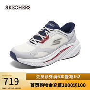 斯凱奇（Skechers）男士健步鞋216351 白色/海軍藍色/WNV 42.5