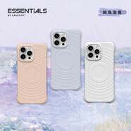 isoojoCASETiF 純色波漾殼適用于 于iPhone16ProMax/16Pro/15ProM 櫻草粉 iphone13pro