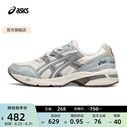 亞瑟士ASICS復古慢跑鞋男女同款老爹鞋運動(dòng)休閑鞋舒適運動(dòng)鞋 GEL-1090 煙灰色 37