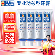 潔靈改善多種口腔問題功效牙膏組合多效護理 共4支500g