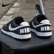 耐克（NIKE）男鞋板鞋 2025新款秋季時尚運動鞋舒適耐磨低幫運動休閑鞋滑板鞋 NIKE BIG/黑白 44