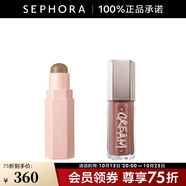 FENTY BEAUTY蕾哈娜火柴柔霧塑顏棒 01+濃彩唇釉02 套組
