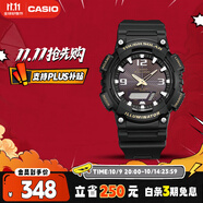 卡西歐（CASIO）手表男光動(dòng)能防水防震運動(dòng)電子日韓表送男友禮物AQ-S810W-1B