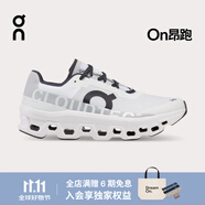 On 昂跑 Cloudmonster 怪獸鞋 新款潮流運(yùn)動(dòng)鞋男款長(zhǎng)距離跑鞋 All White 全白 45