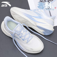 安踏（ANTA）女鞋毒刺6代丨運動(dòng)鞋女夏季網(wǎng)面透氣跑步鞋耐磨跑鞋休閑鞋子11 【店長(cháng)主推-網(wǎng)面透氣】白/氧氣藍-3 36
