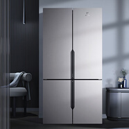 伊萊克斯（Electrolux）冰箱原裝進(jìn)口562L十字對開(kāi)門(mén)雙變頻風(fēng)冷無(wú)霜節能冰箱 拉絲不銹鋼色