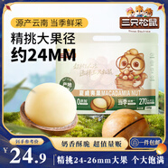 三只松鼠夏威夷果500g/袋 堅(jiān)果炒貨干果約24-26mm大果休閑零食送禮 