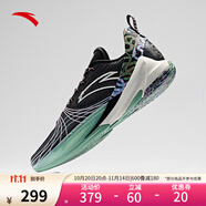 安踏（ANTA）速?zèng)Q6籃球鞋丨全掌氮科技籃球鞋穩(wěn)定支撐防滑耐磨運(yùn)動(dòng)鞋 城堡灰/基礎(chǔ)黑-2 42