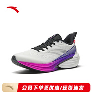 安踏（ANTA）火箭7丨男跑鞋 紙莎白/朋克紫/基礎黑-2 40 (男7)