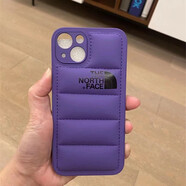 赫豹適用潮牌iphone15promax手機殼16/17蘋(píng)果14羽絨服手機殼13/12/11/xs/xr全包防摔北面 羽絨服北面【紫色】手機殼 iPhone 16Pro Max