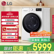 LG9KG原裝進(jìn)口雙轉(zhuǎn)子變頻熱泵烘干機(jī)家用 可遙控 被褥護(hù)理 除菌除螨 冷凝器自清潔 白色RC90V9AV4W