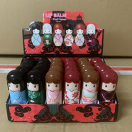 恒芳（HENGFANG）膠囊口紅三色裝口紅套裝唇釉女學(xué)生款唇膏中國風(fēng)美妝H144 娃娃無(wú)色潤唇膏【24支混色】