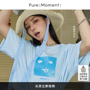 Pure:Moment:24年夏季商場同款淺藍短袖針織衫4F4100961 淺藍 S