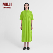 無(wú)印良品 MUJI IDEE 女式 套頭連衣裙 GA21CC2S 綠色 均碼