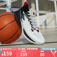 361°籃球鞋男鞋【BIG3 TEAM】秋季新款男實(shí)戰后衛籃球訓練鞋開(kāi)學(xué)季 【2.0網(wǎng)孔款】361度白/曜石黑 44