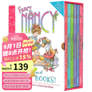 英文原版繪本 Fancy Nancy Bountiful Box of Books 漂亮的南希 禮品故事書(shū) 6冊精裝 送海報 小俏妞希希 綠山墻 .