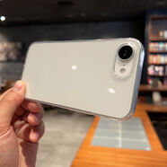 接運貓不發(fā)黃墨水黑灰色透明果凍橡膠適用iPhone16e手機殼蘋(píng)果十六16E保護套軟殼SE4代全包防摔硅 透明軟殼 iPhone16