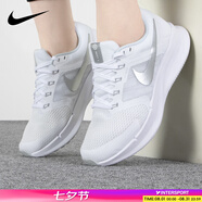 耐克（NIKE）運動鞋女鞋 2025新款夏季舒適網(wǎng)面透氣慢跑鞋低幫耐磨緩震跑步鞋 DR2698-101/透氣/飛線/偏小一碼 36.5