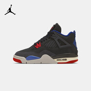 Jordan耐克AJ大童鞋運(yùn)動(dòng)鞋Nike AJ4 男女童中幫氣墊籃球鞋 IB4171-003