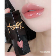 Saint Laurent圣羅蘭YSL小黑條口紅裸感啞光314冷茶302裸調(diào)豆沙唇膏送禮袋 YSL黑管唇釉440 野玫瑰