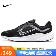 耐克NIKE跑步鞋男緩震透氣QUEST 5運(yùn)動(dòng)鞋 DD0204-001黑白42