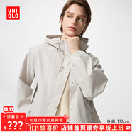 優(yōu)衣庫【加購】女裝休閑連帽短外套/時(shí)尚百搭479229 31 米色 M /160/84A